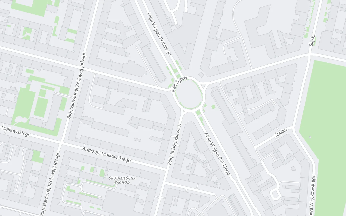 Mapa: IZAKAYA, al. Wojska Polskiego 22, 70-476 Szczecin